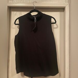 Elegant Black Sleeveless Top